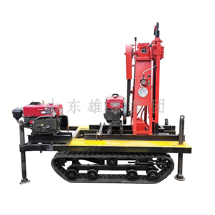 Correct maintenance method of crawler drilling rig